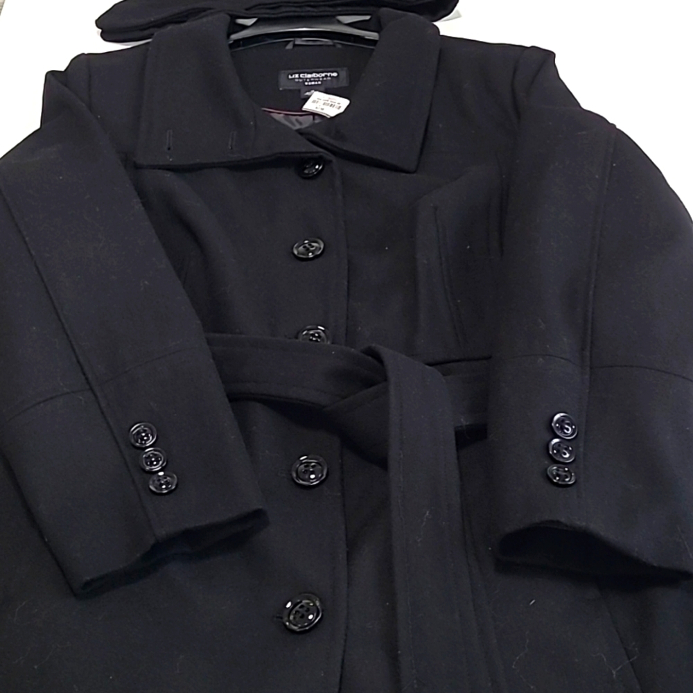 Liz Claiborne Outwear Woman Wool Blend Coat